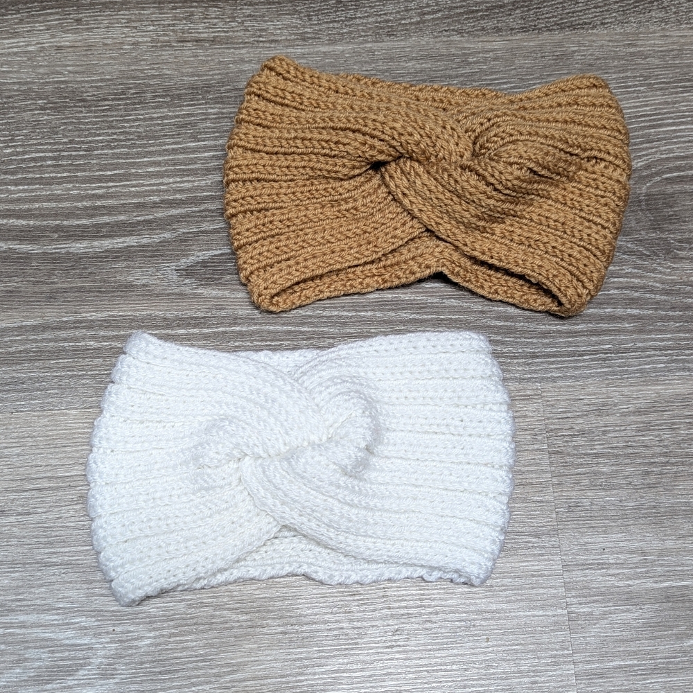HANDMADE | 2PC headband/earwarmer